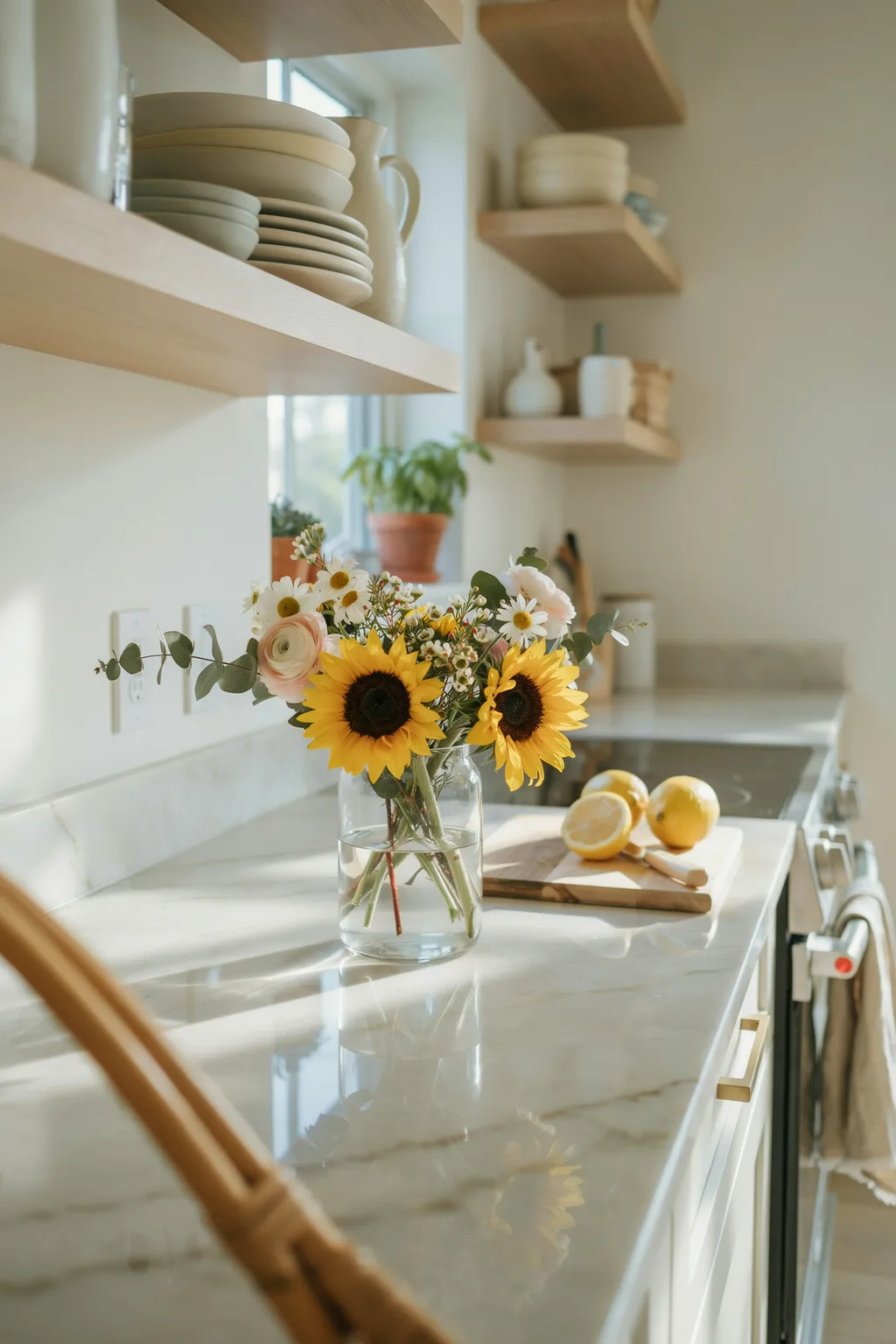 Bring Fresh Flowers In Weekly