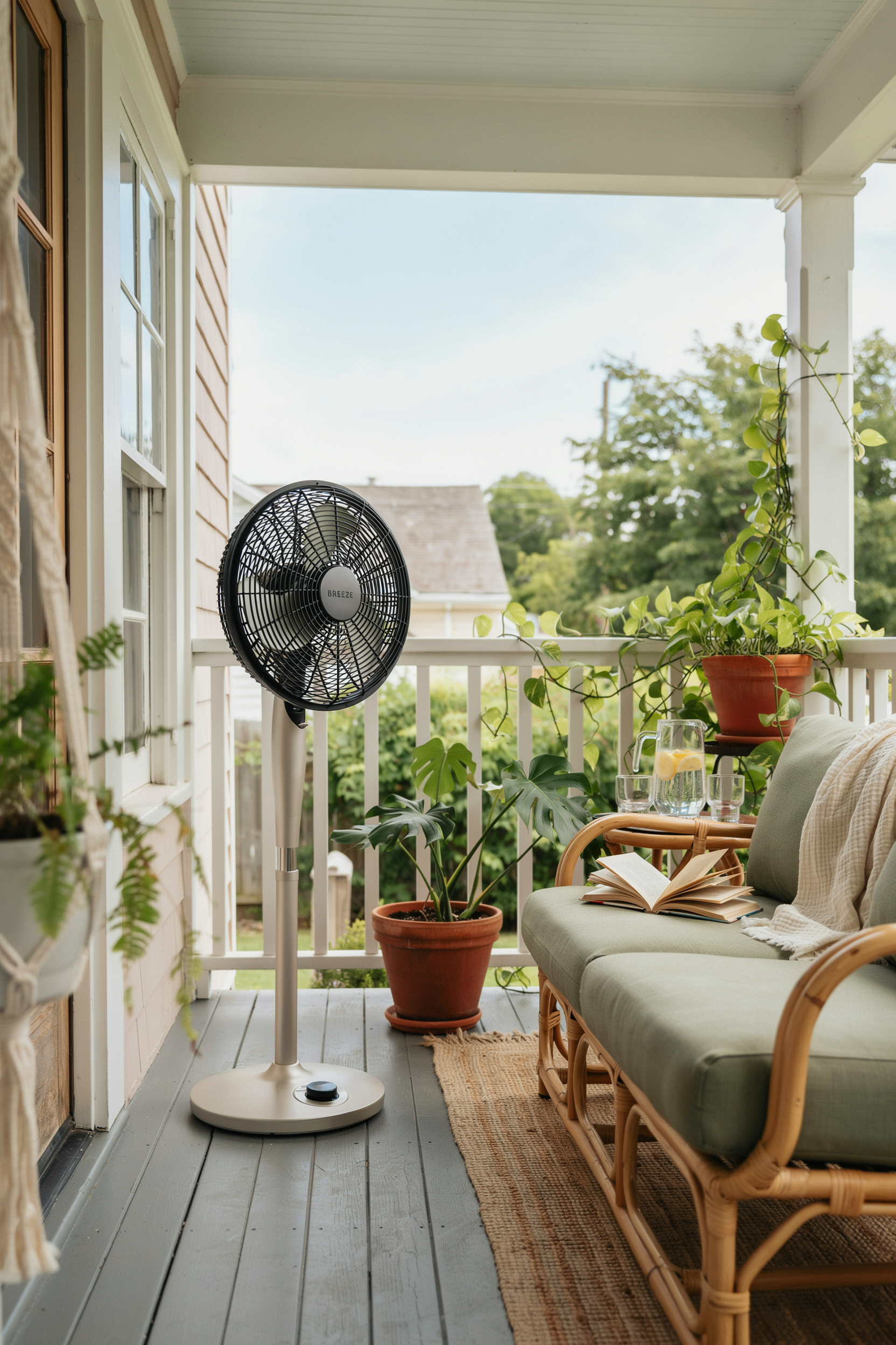 Bring Out a Portable Outdoor Fan