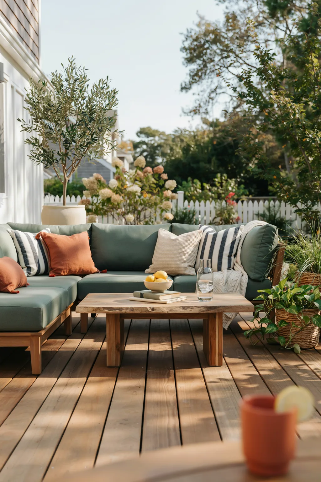 Bring in a Real Outdoor Sofa