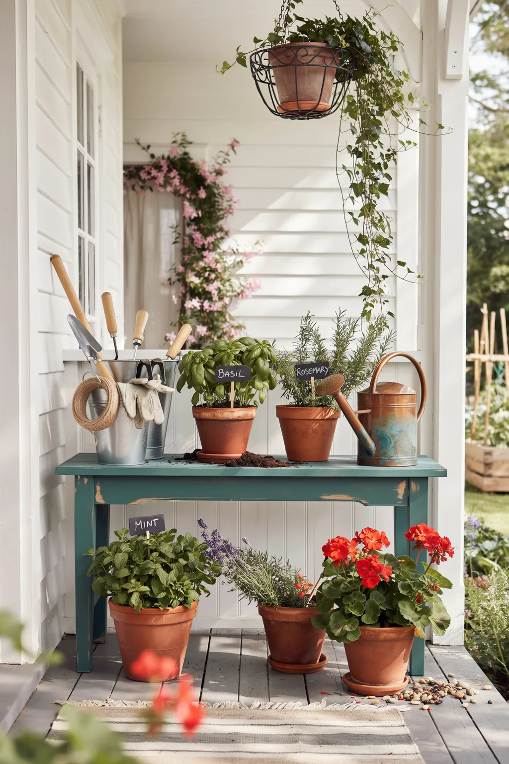 Build a Simple DIY Potting Bench