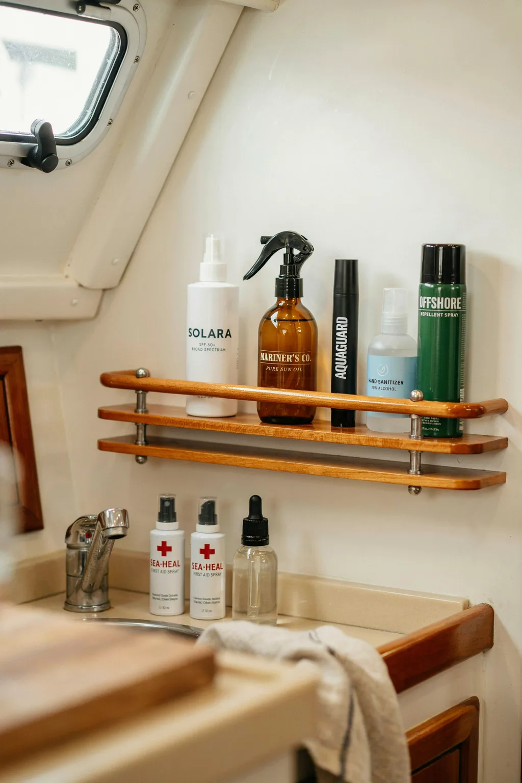 Build a Simple Spice Rack-Style Shelf for Small Bottles