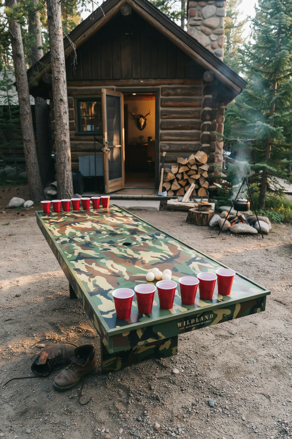 Camouflage Table