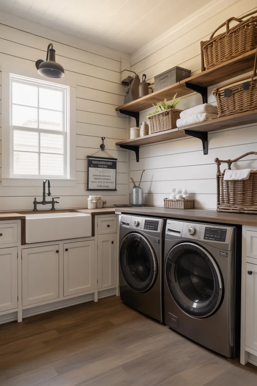 Choose a Farmhouse or Industrial Theme
