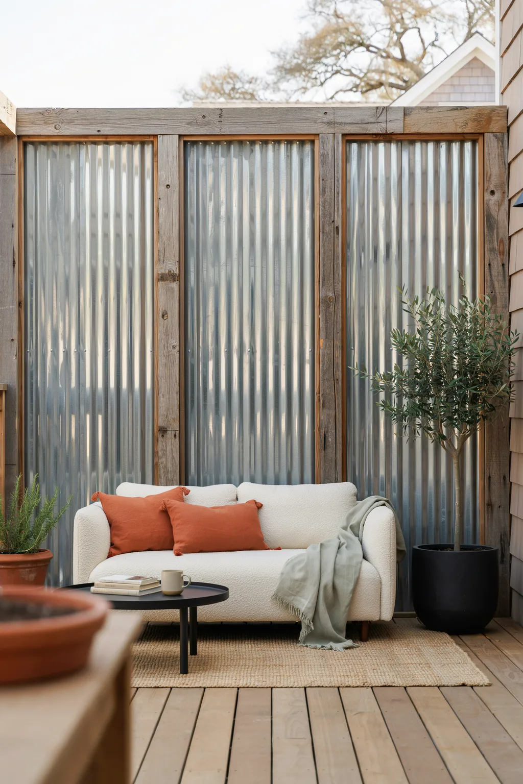 Corrugated Metal Panels