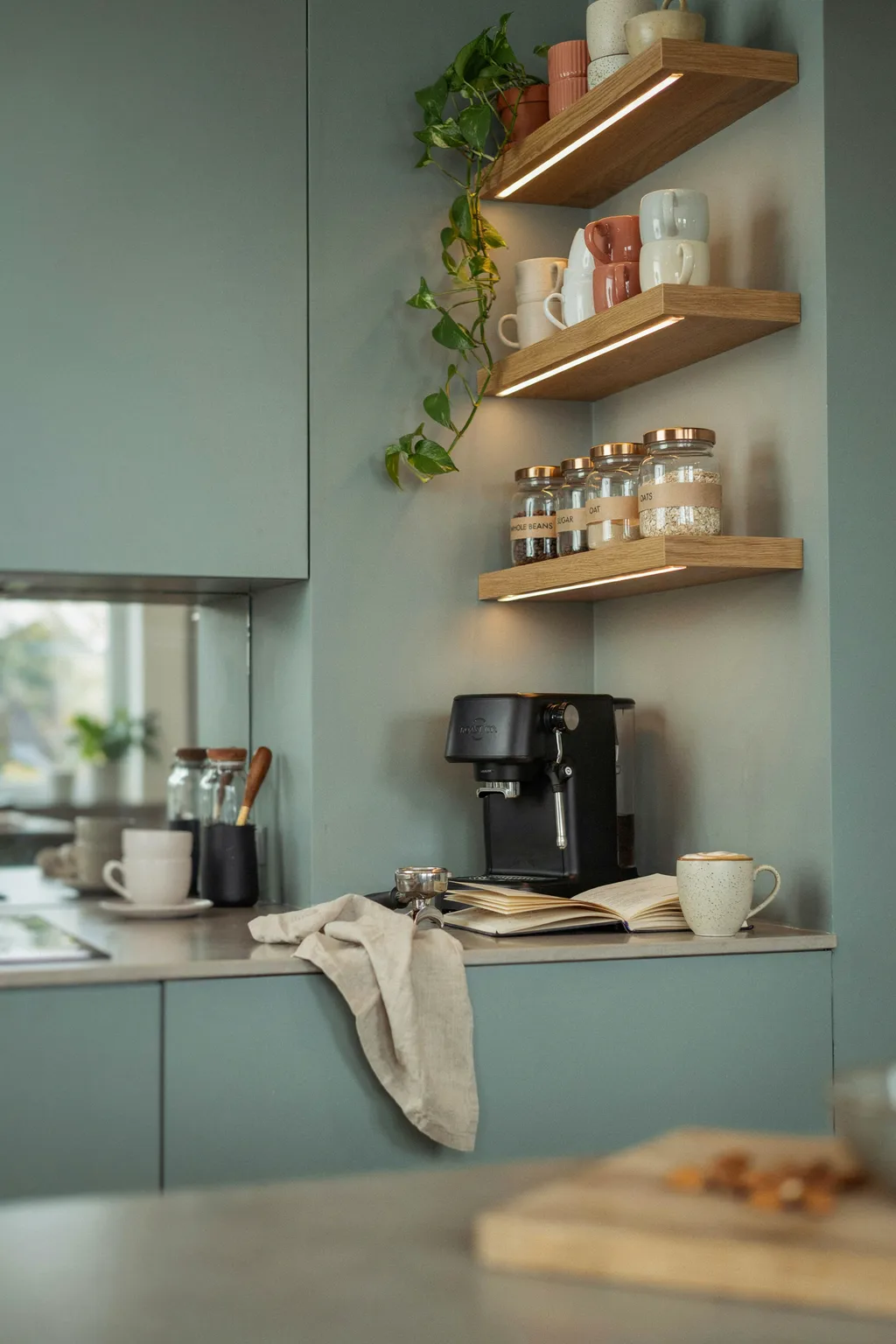 Create a Dedicated Coffee or Drinks Station