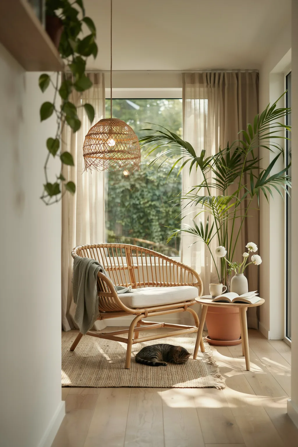 Create an Outdoor-Inspired Corner Inside