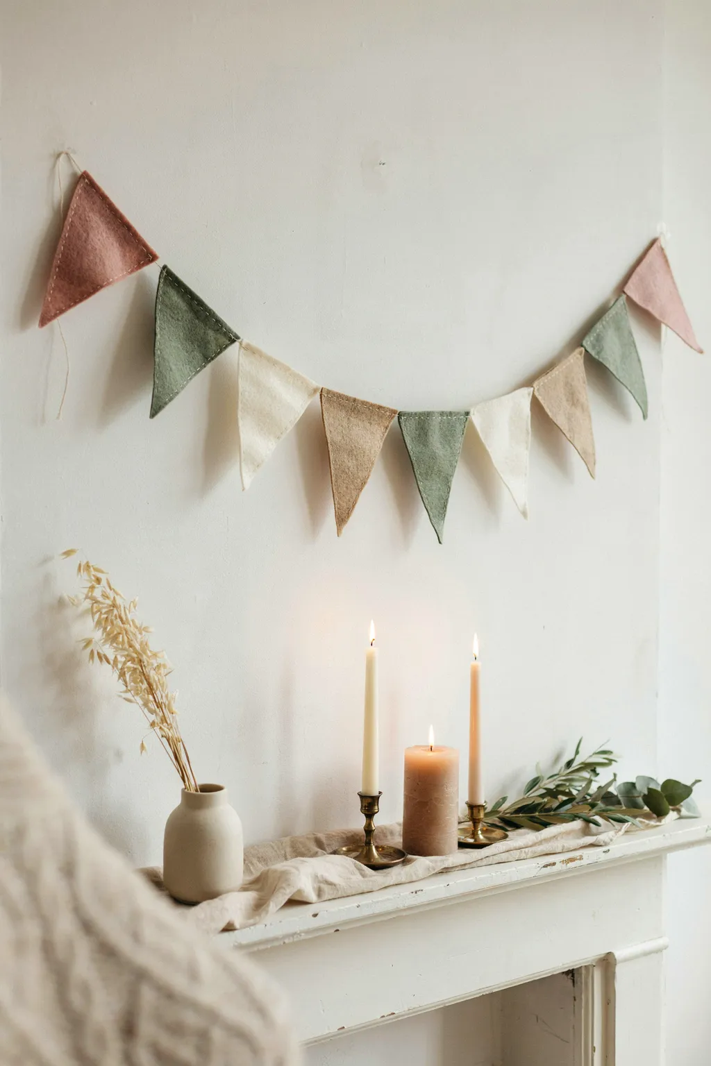 Felt Bunting for a Cozy, Reusable Look