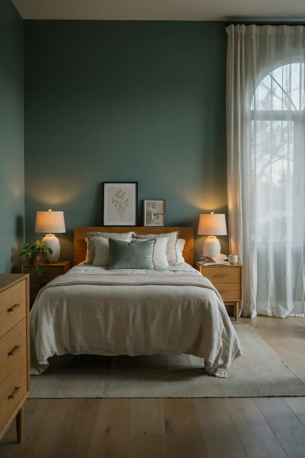 Go darker on at least one wall