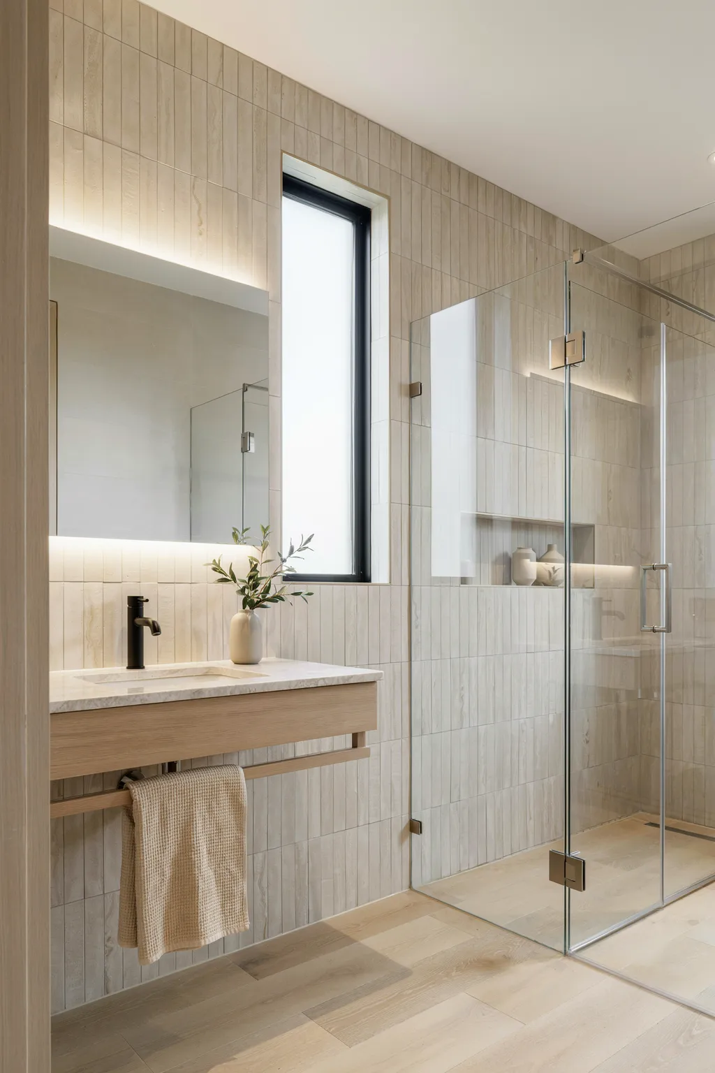 Go Vertical With Your Tile Layout