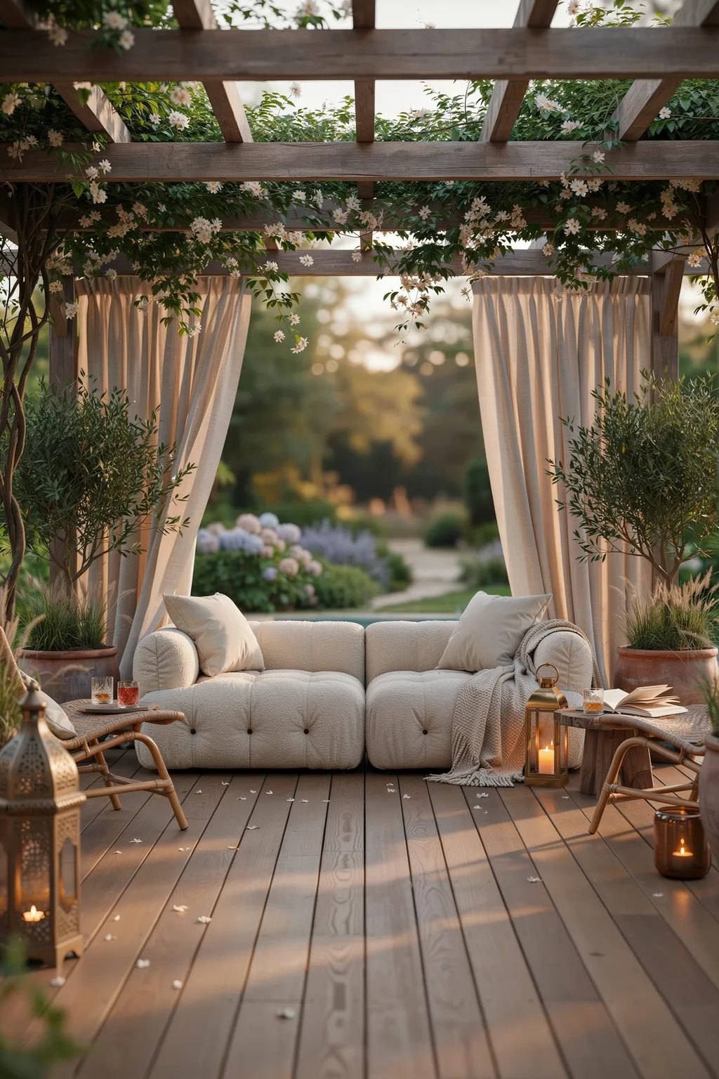 Hang Outdoor Curtains