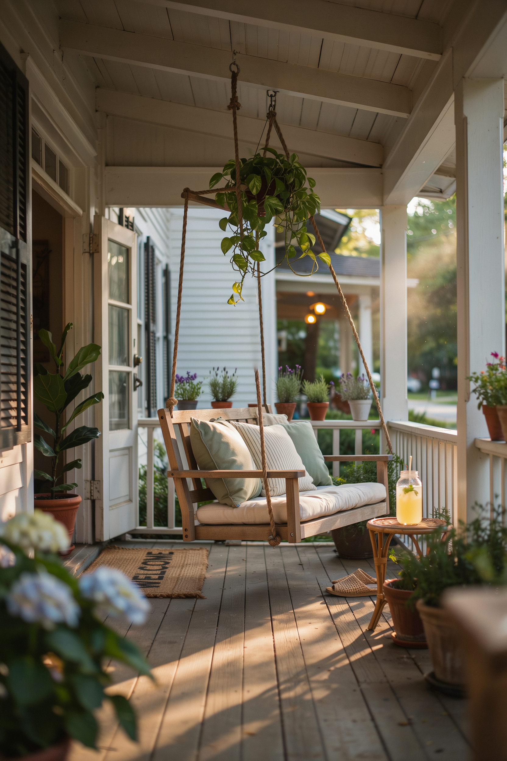 Hang a Porch Swing and Actually Use It