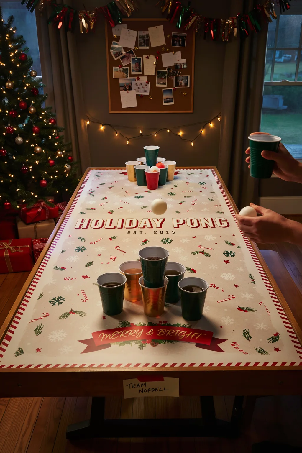 Holiday-Themed Table