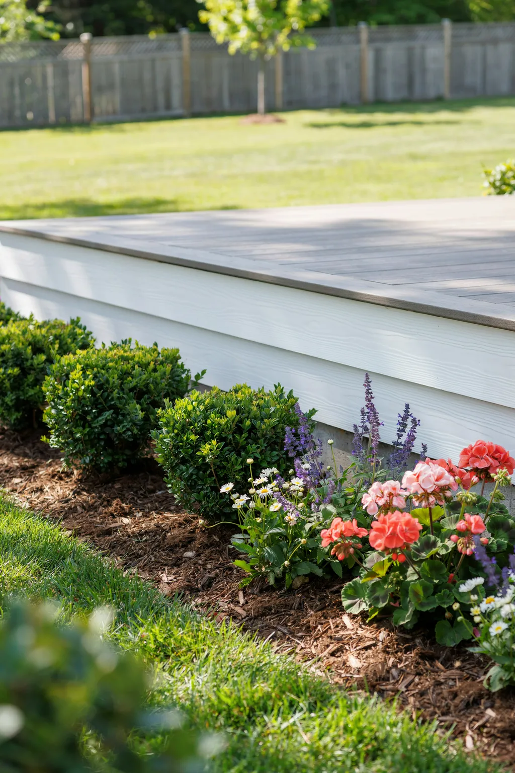 Horizontal PVC Trim Boards