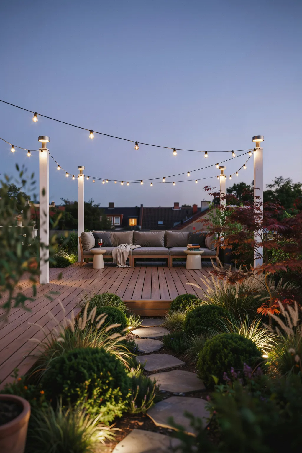 Install Deck Post Lighting