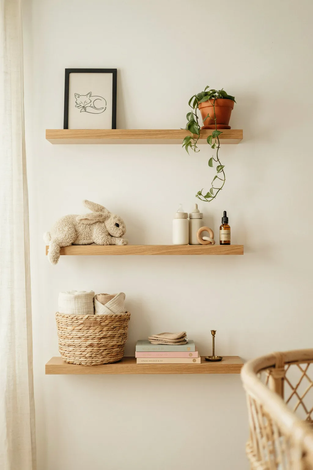 Install Floating Shelves for Decor and Storage