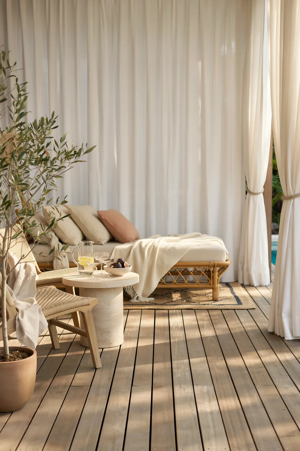 Install Outdoor Curtains for Privacy and Shade