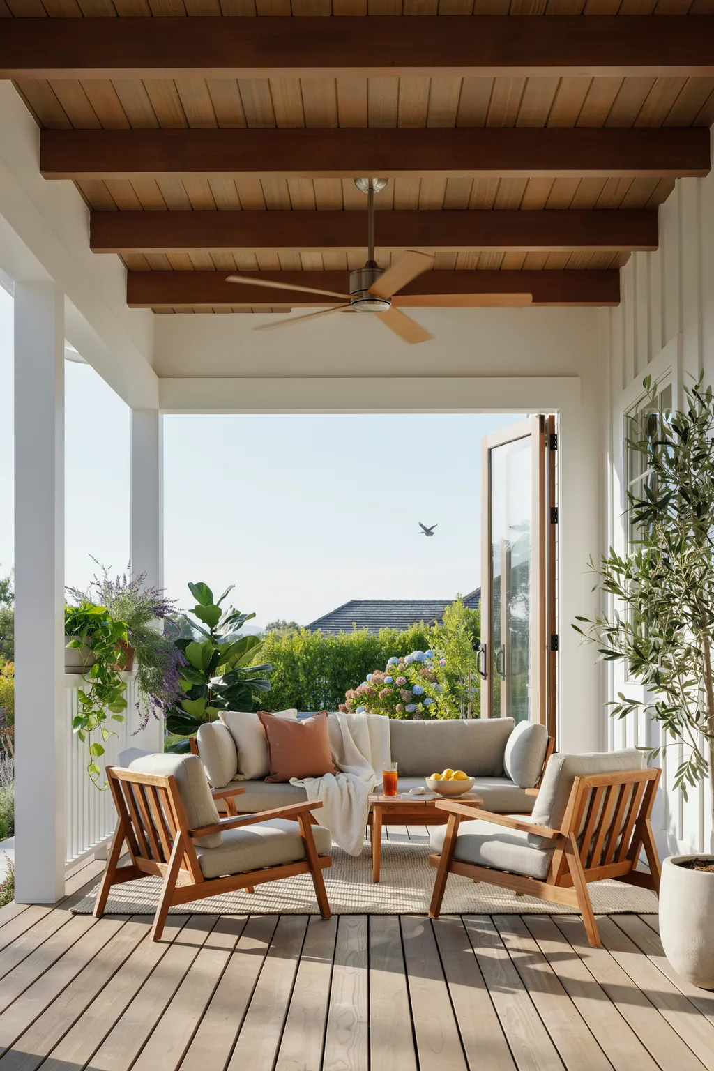 Install a Ceiling Fan for Comfort and Style