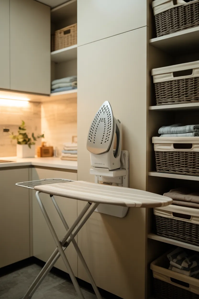 Install a Fold-Down Ironing Board