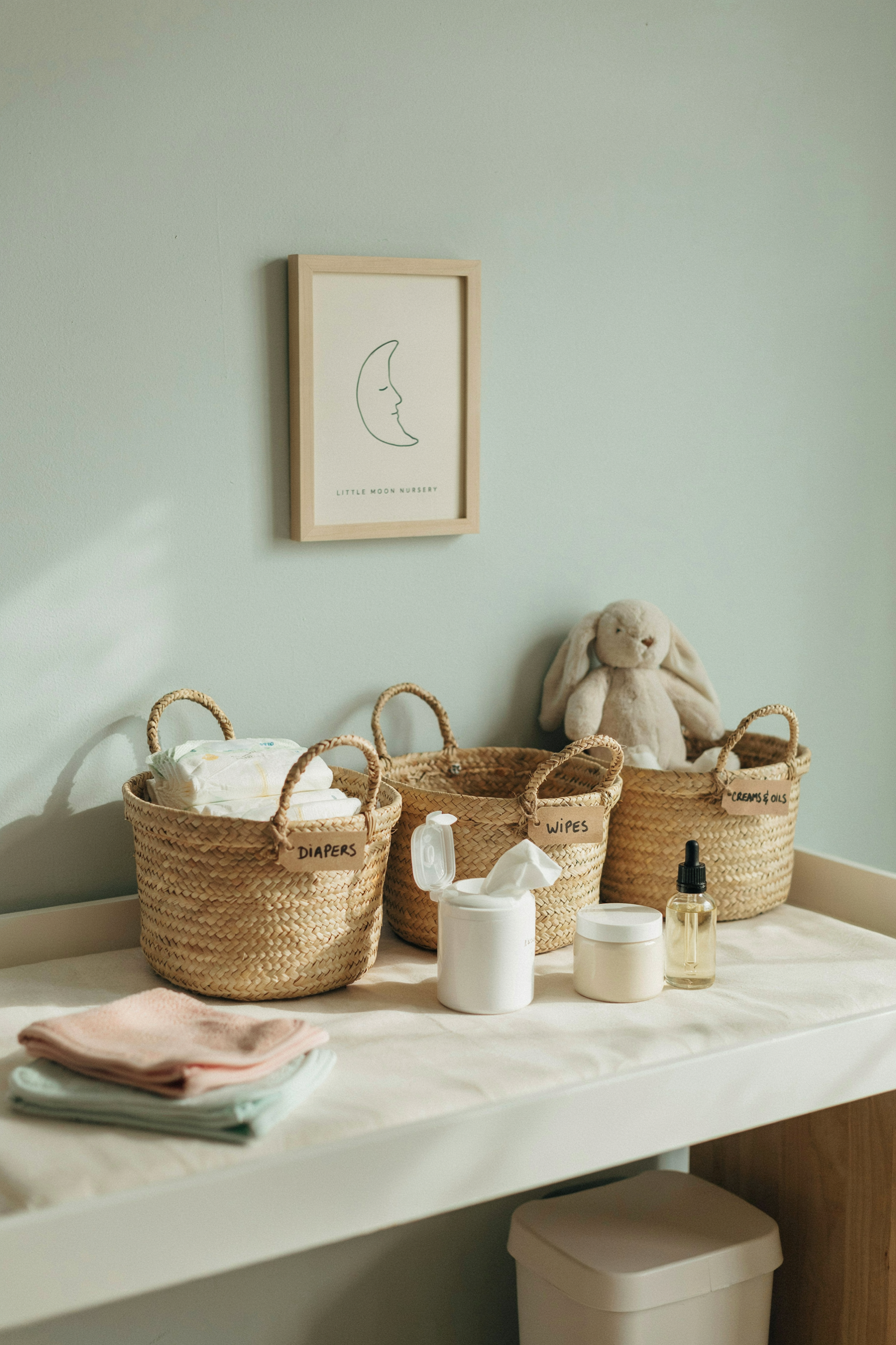 Keep a Dedicated Diaper Station
