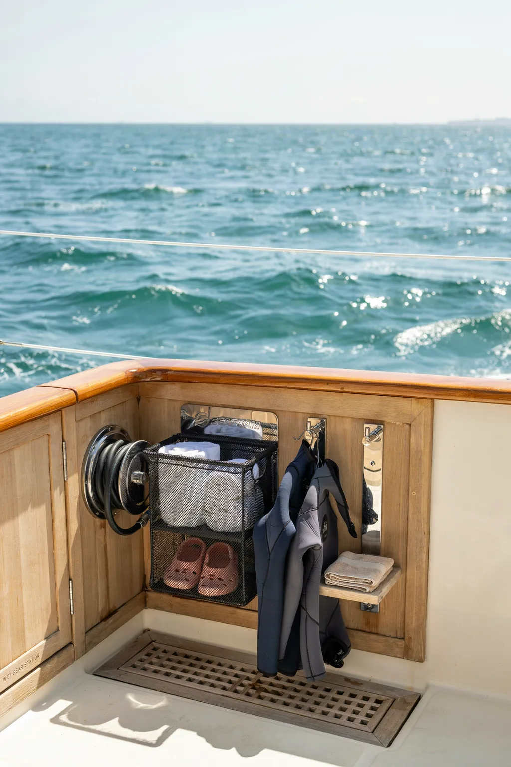 Keep a Dedicated "Wet Gear" Zone