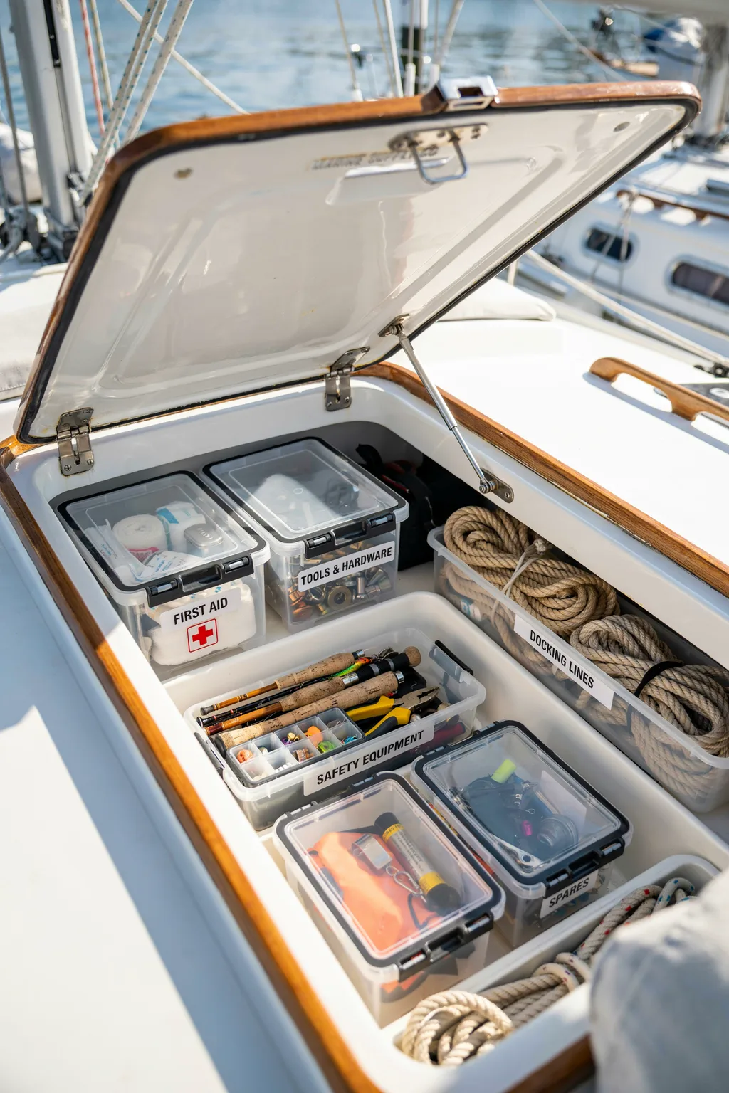 Label Every Storage Bin and Hatch