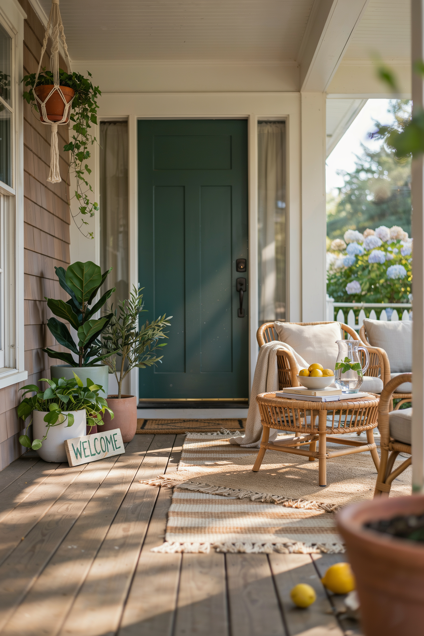 Layer Outdoor Rugs for Instant Personality