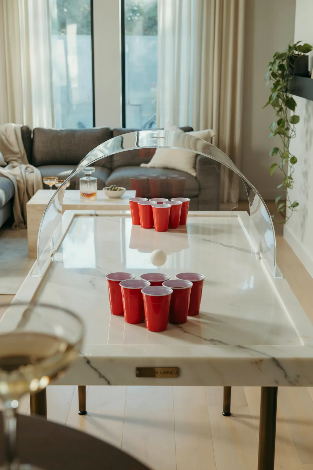 Marble Contact Paper Table