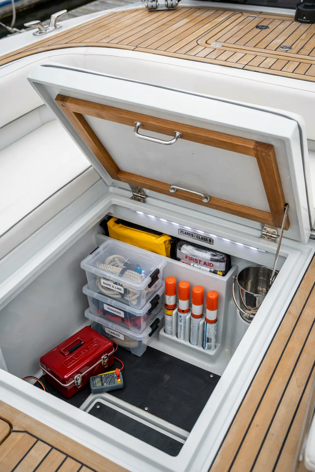 Maximize Under-Seat Storage With Bins and Dividers