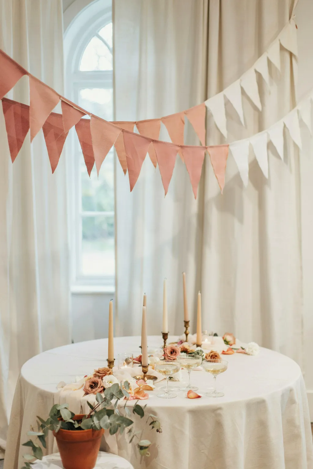 Ombre Bunting for a Gradient Effect