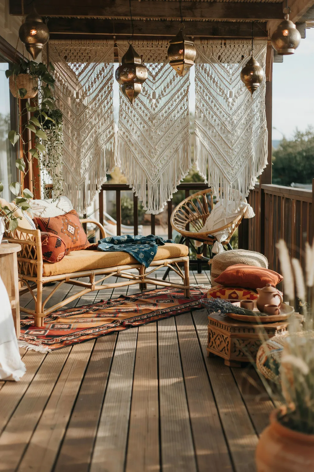 Rope or Macramé Screen