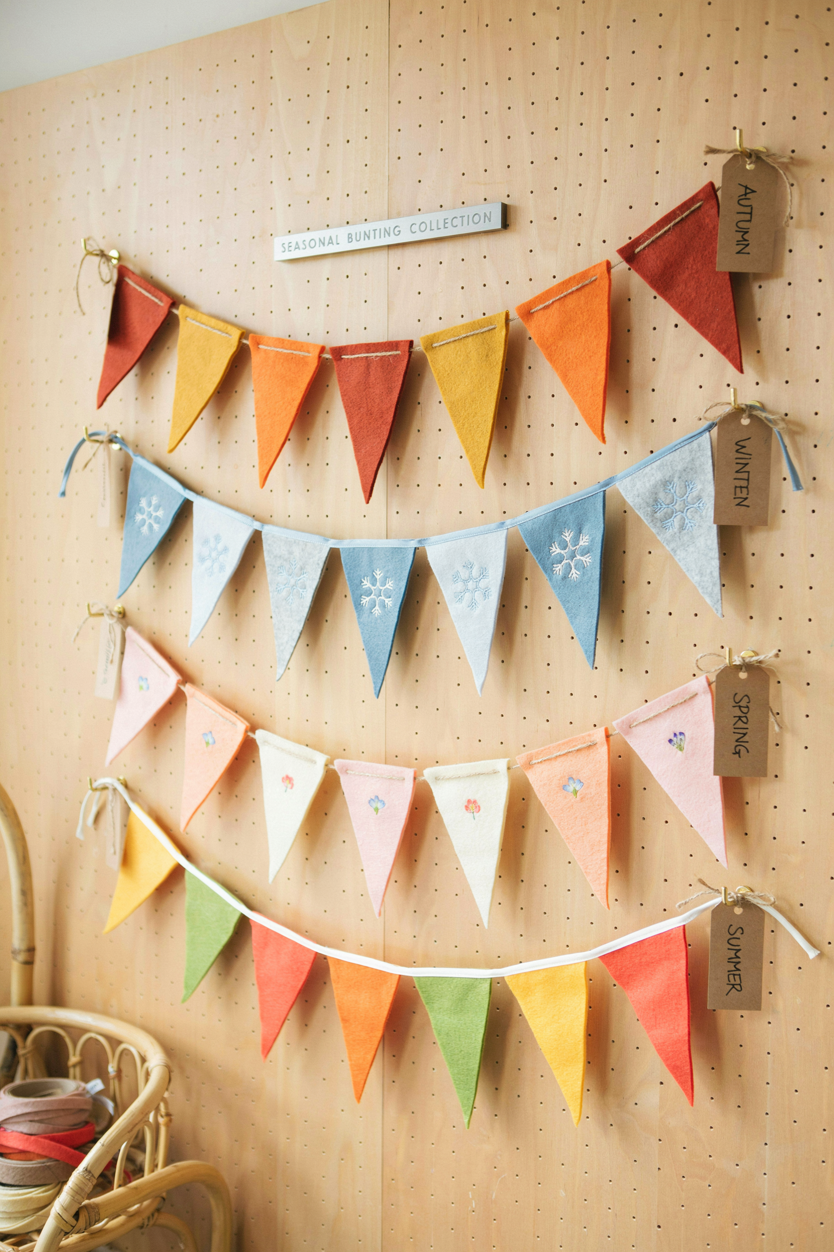 Seasonal Bunting You Can Swap Year-Round