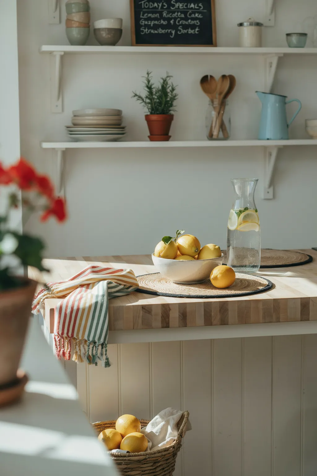Swap Out Your Kitchen Dish Towels and Placemats