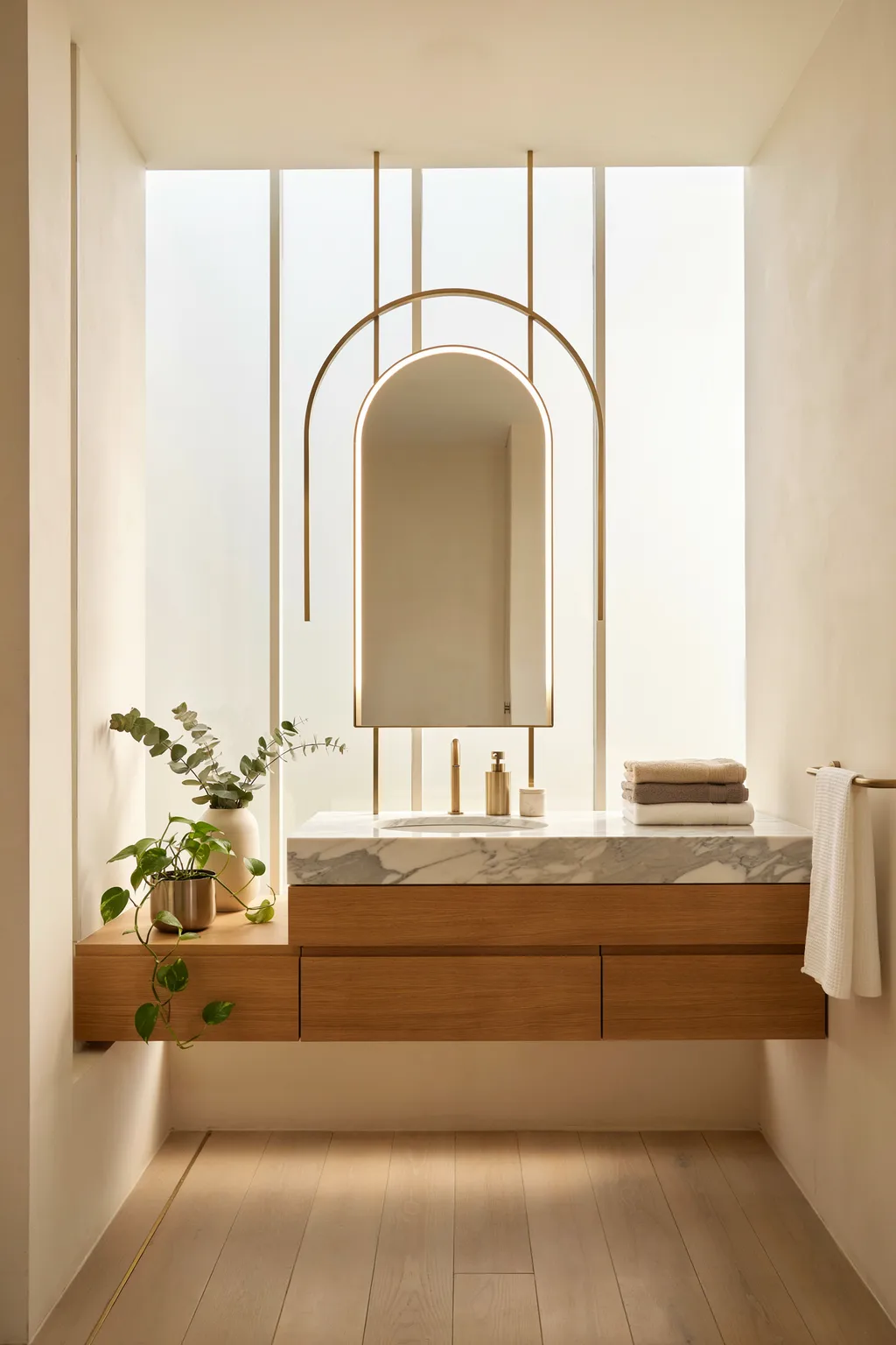 Swap Out Your Vanity Mirror for Something With Drama