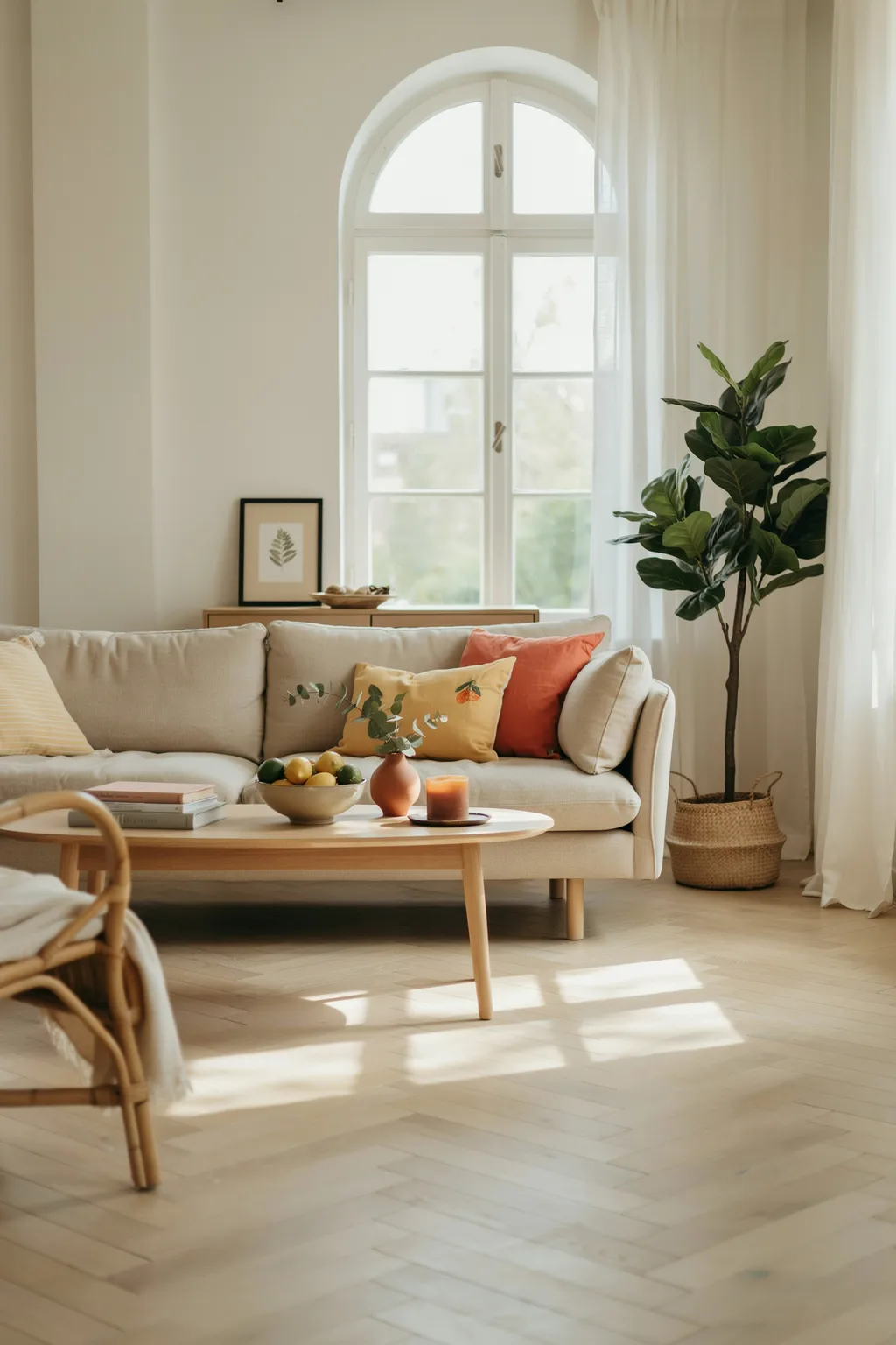 Swap Your Throw Pillows for Citrus Colors