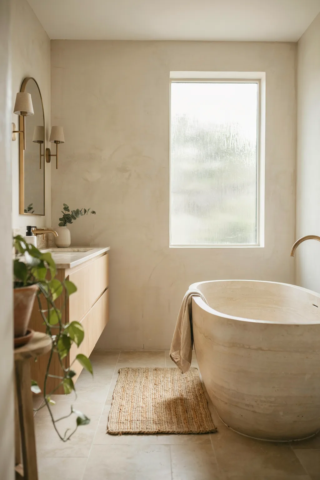 Try Limewash or Venetian Plaster