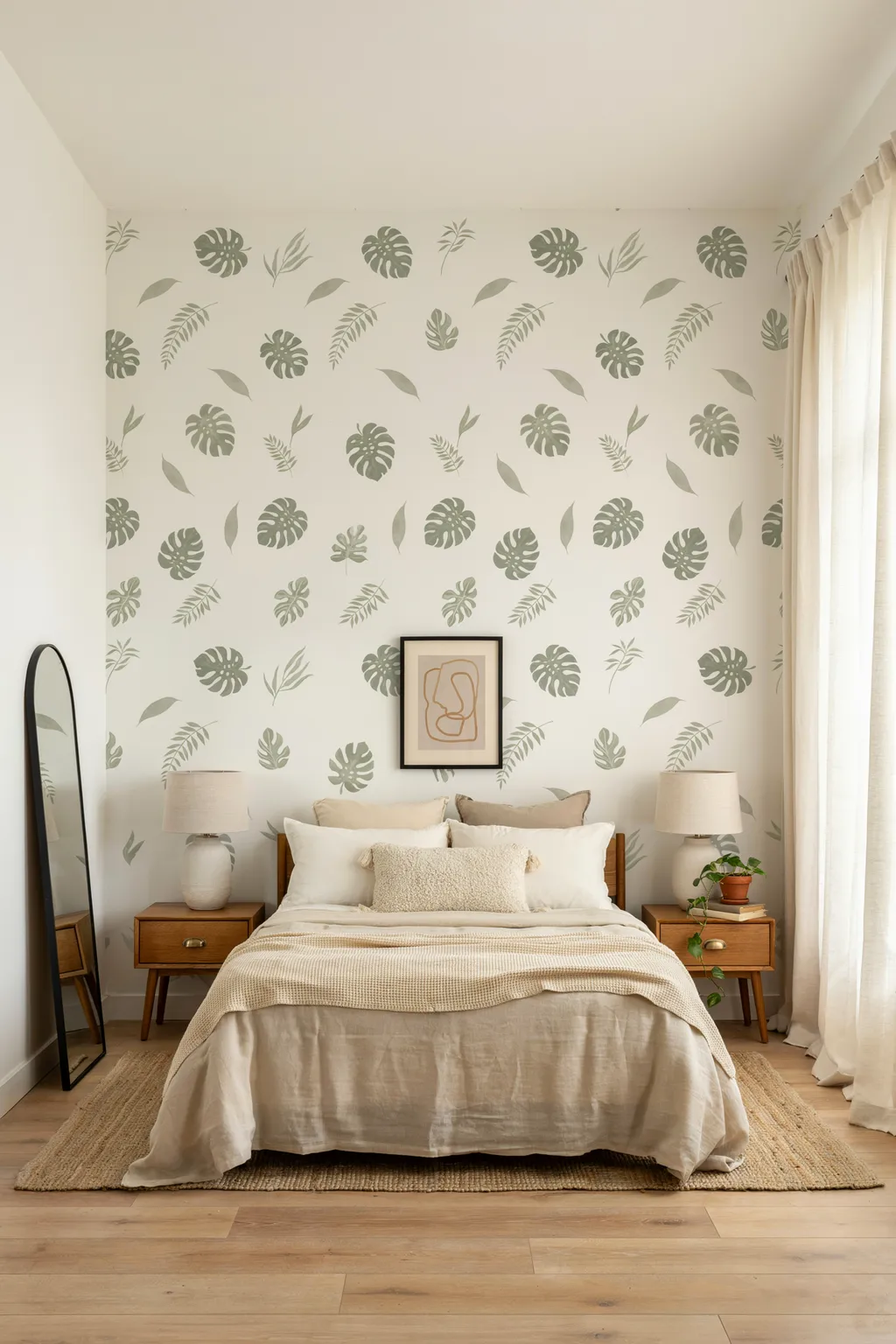 Try wallpaper on one wall
