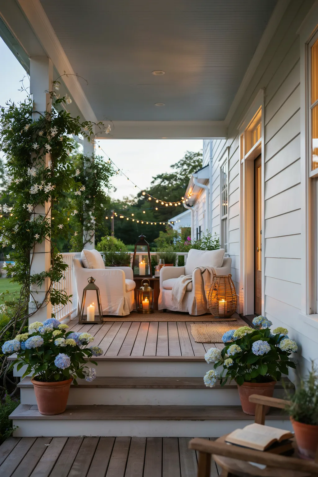 Use Lanterns to Add Warm Ambient Lighting