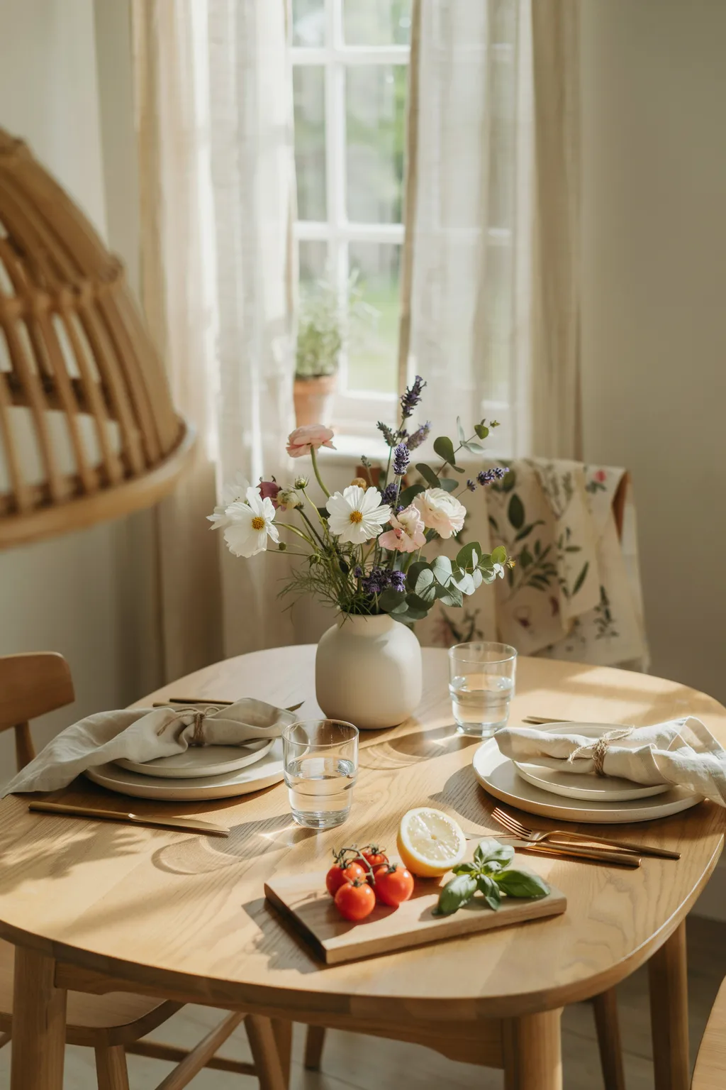 Use Linen Napkins on the Dining Table Every Day