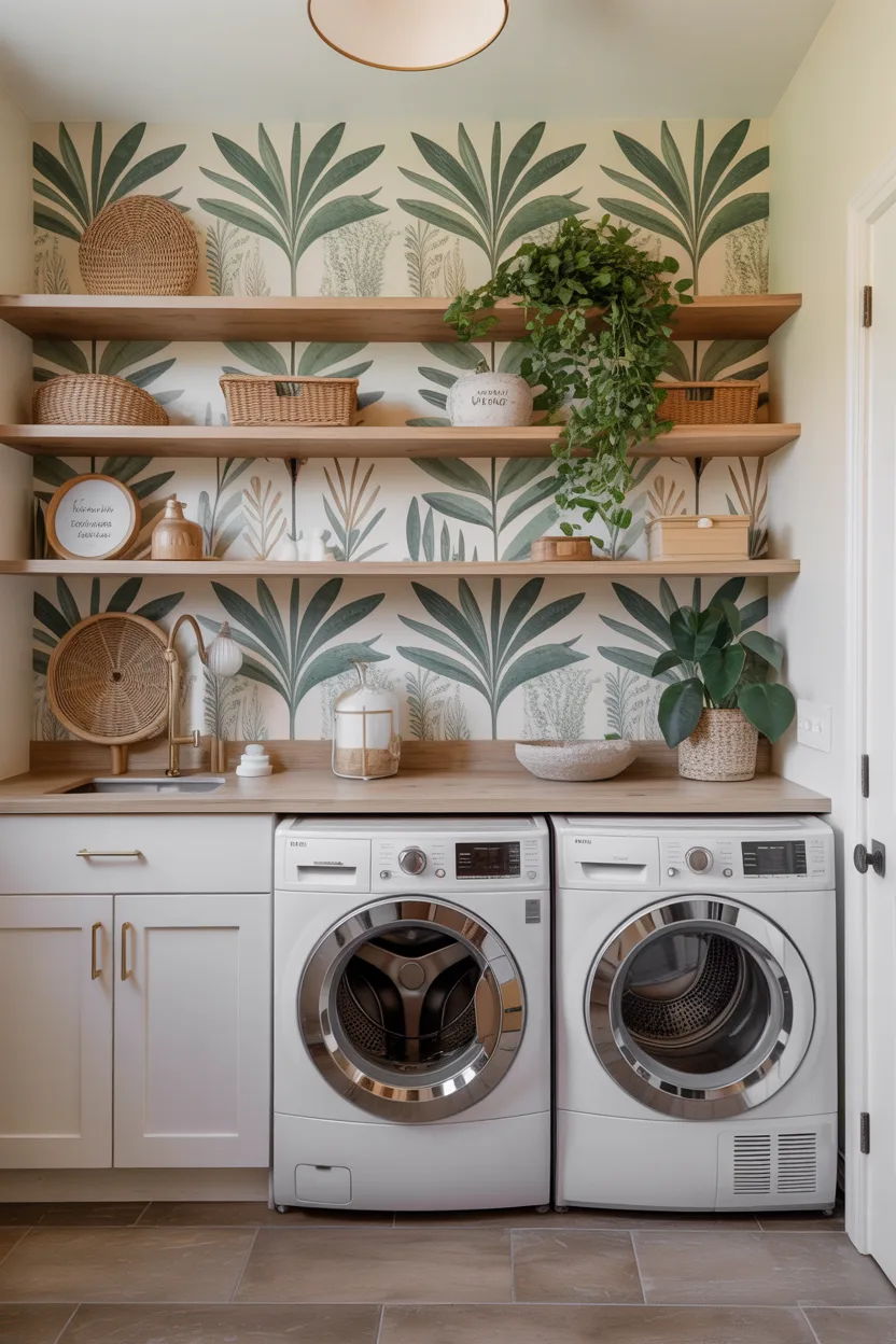 Use Peel-and-Stick Wallpaper