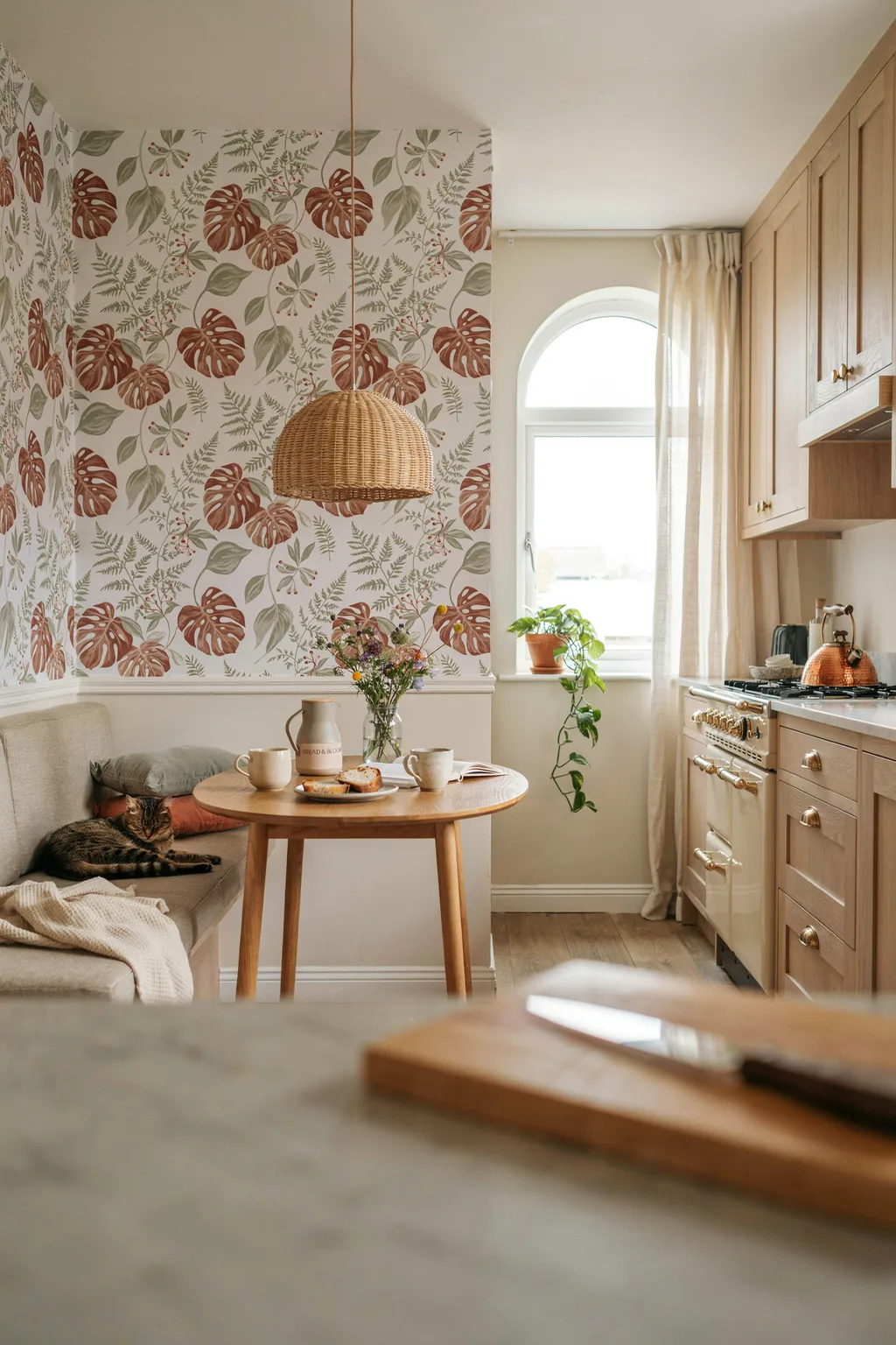 Use Wallpaper in an Unexpected Spot