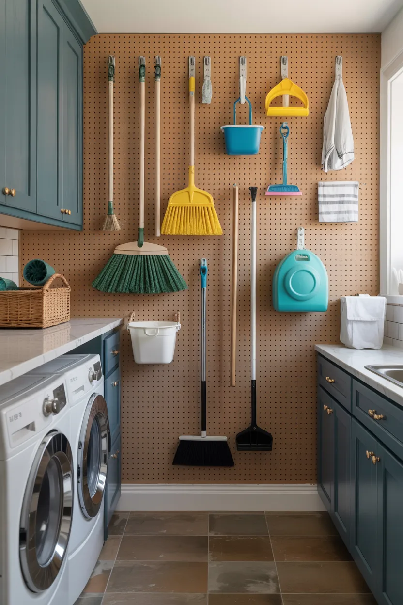 Use a Pegboard for Organization