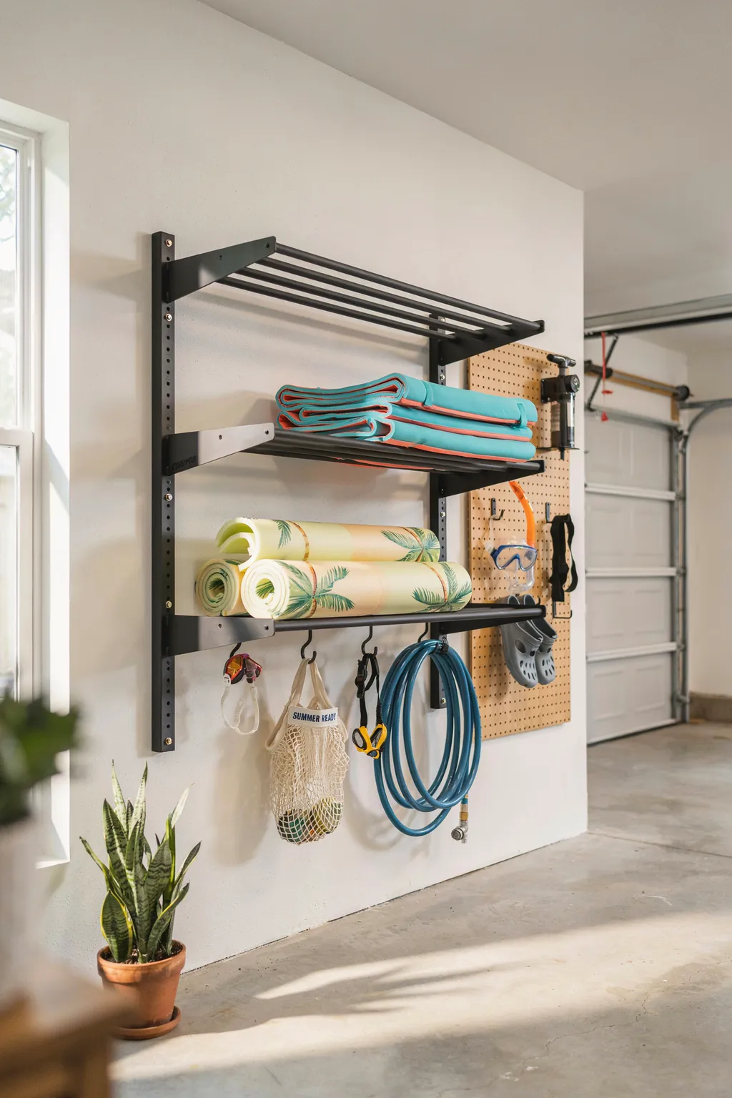 Wall-Mounted Sports Racks