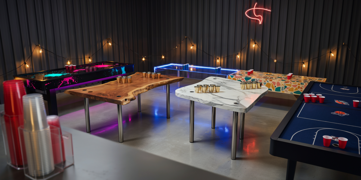 pong table ideas