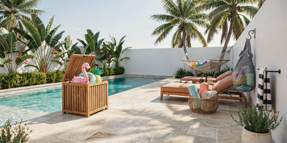 pool float storage ideas